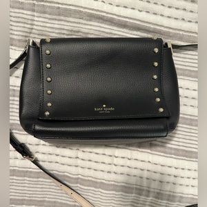 Black Studded Kate Spade Purse